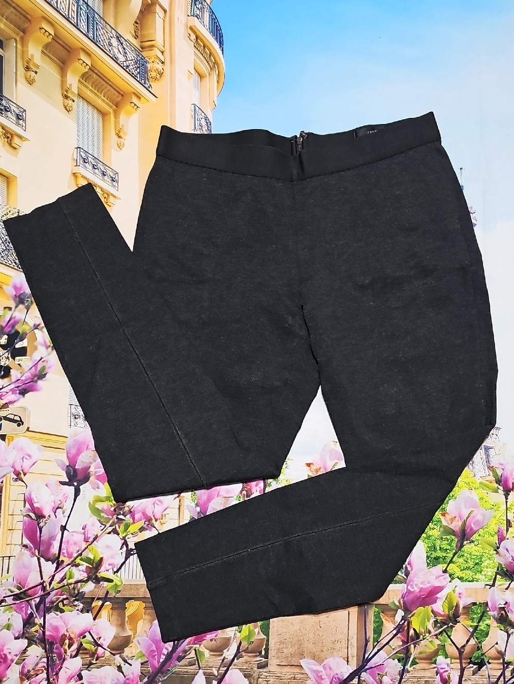 J. Crew Pixie Charcoal Skinny Pants Size 0R New